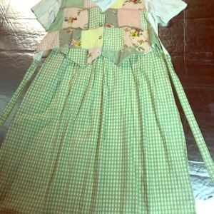 Dress calf length gently worn